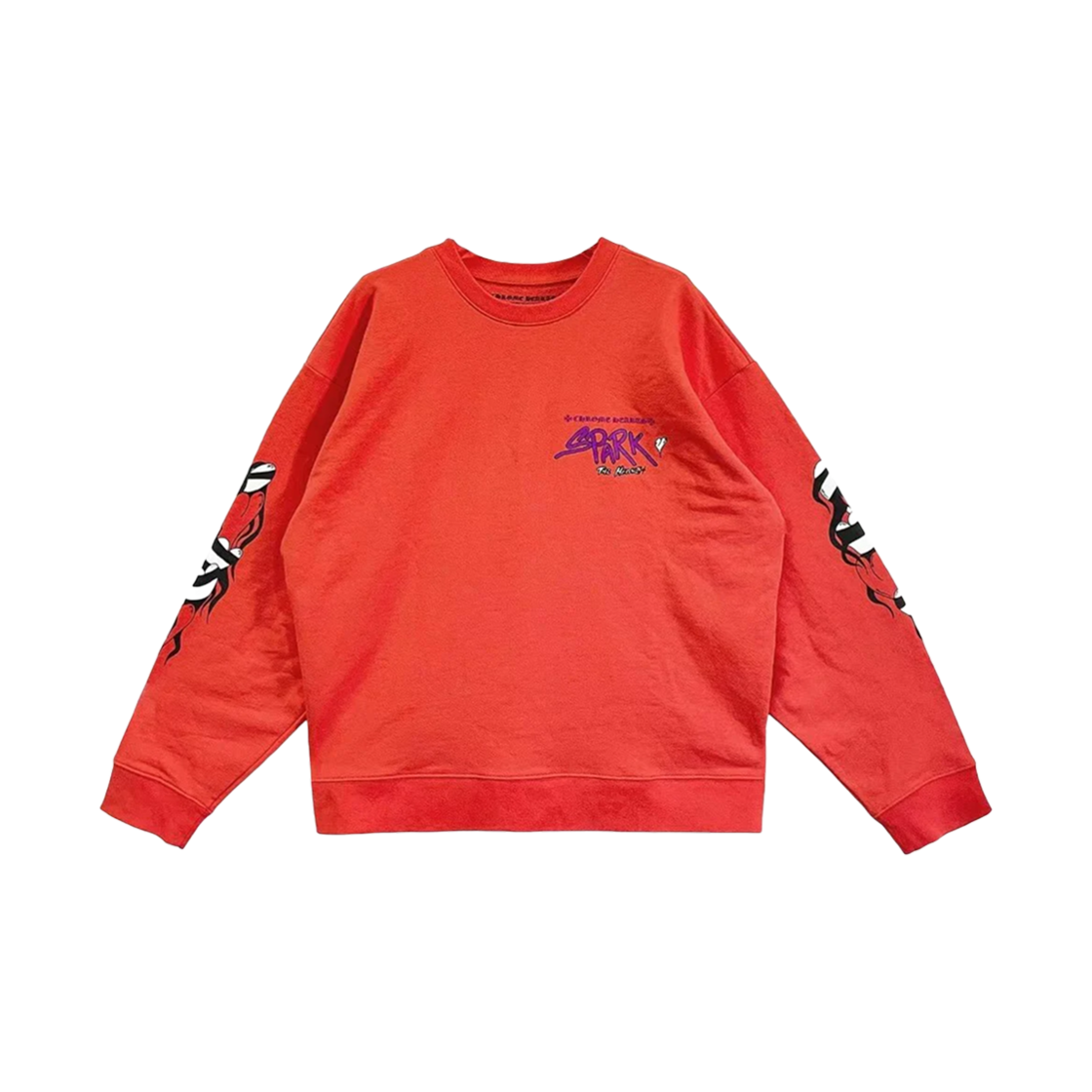 크롬하츠 매티 보이 스파크 스웨트셔츠 레드(Chrome Hearts Matty Boy Spark Sweatshirt Red) - 2