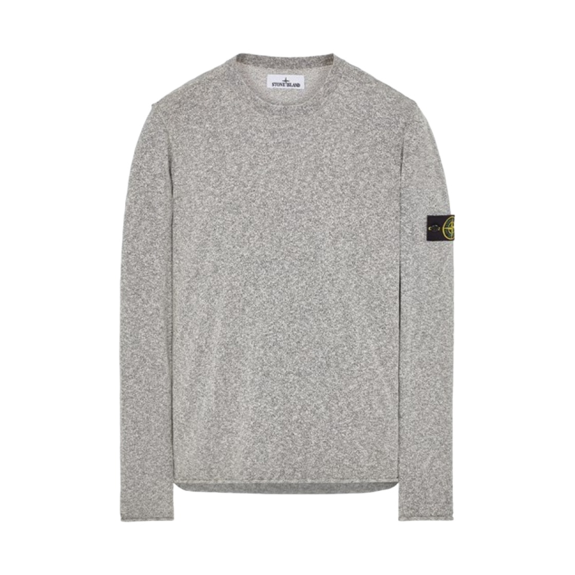 스톤 아일랜드 502B0 크루넥 니트탑 라이트 그레이 - 23SS(Stone Island 502B0 Crewneck Knit Light Grey - 23SS) - 1