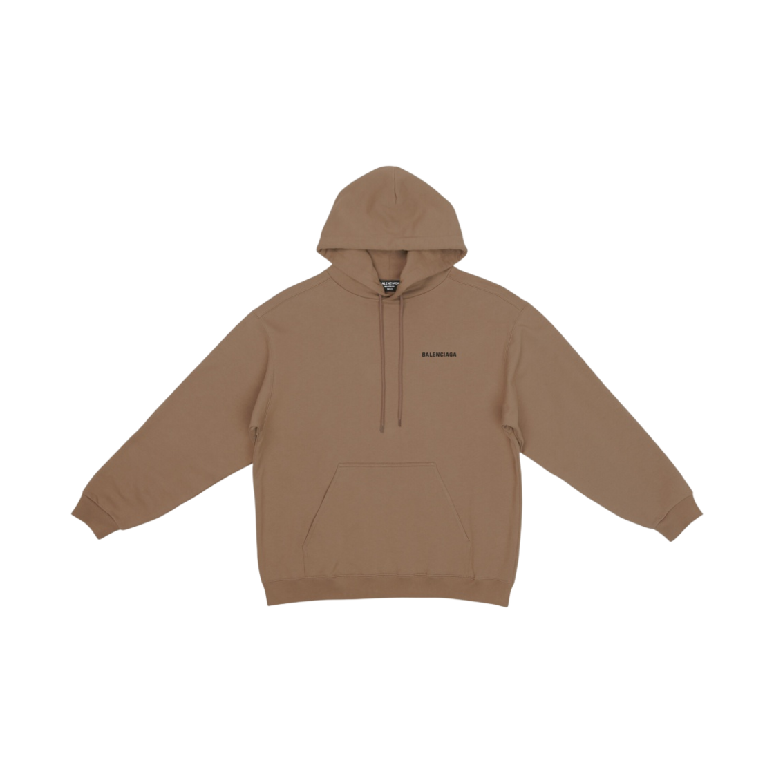 발렌시아가 레귤러 핏 후드 베이지(Balenciaga Regular Fit Hoodie Beige) - 1