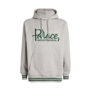 Palace x Harrods Embroidered Logo Hoodie Grey Marl - 21FW