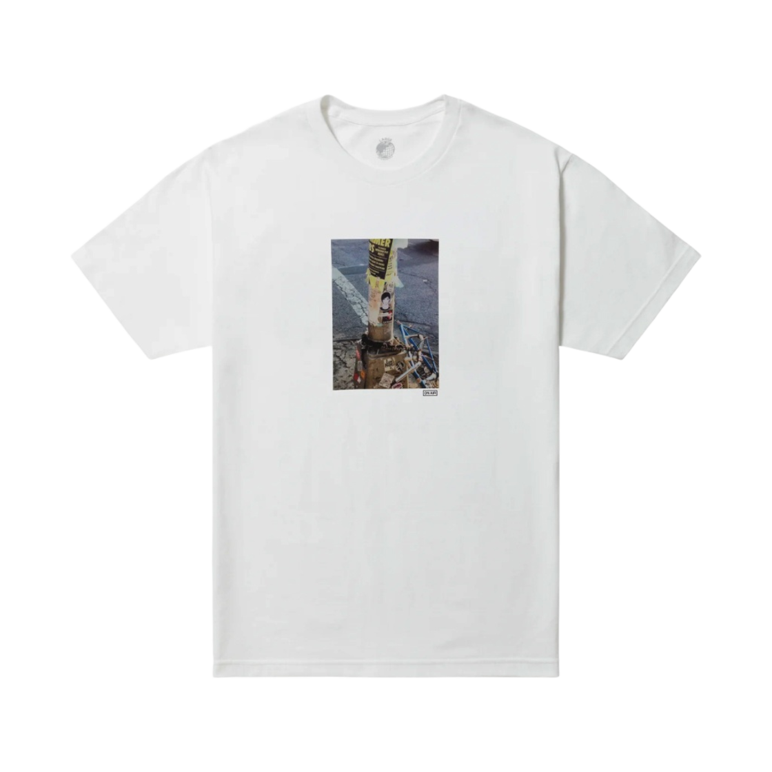 온 에어 키네 NYC 2015 S/SL 티셔츠 화이트(On Air Kyne NYC 2015 S/SL T-Shirt White)