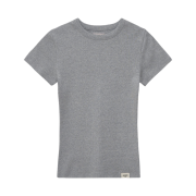 (W) Glowny G Classic Fitted T-Shirt Gray
