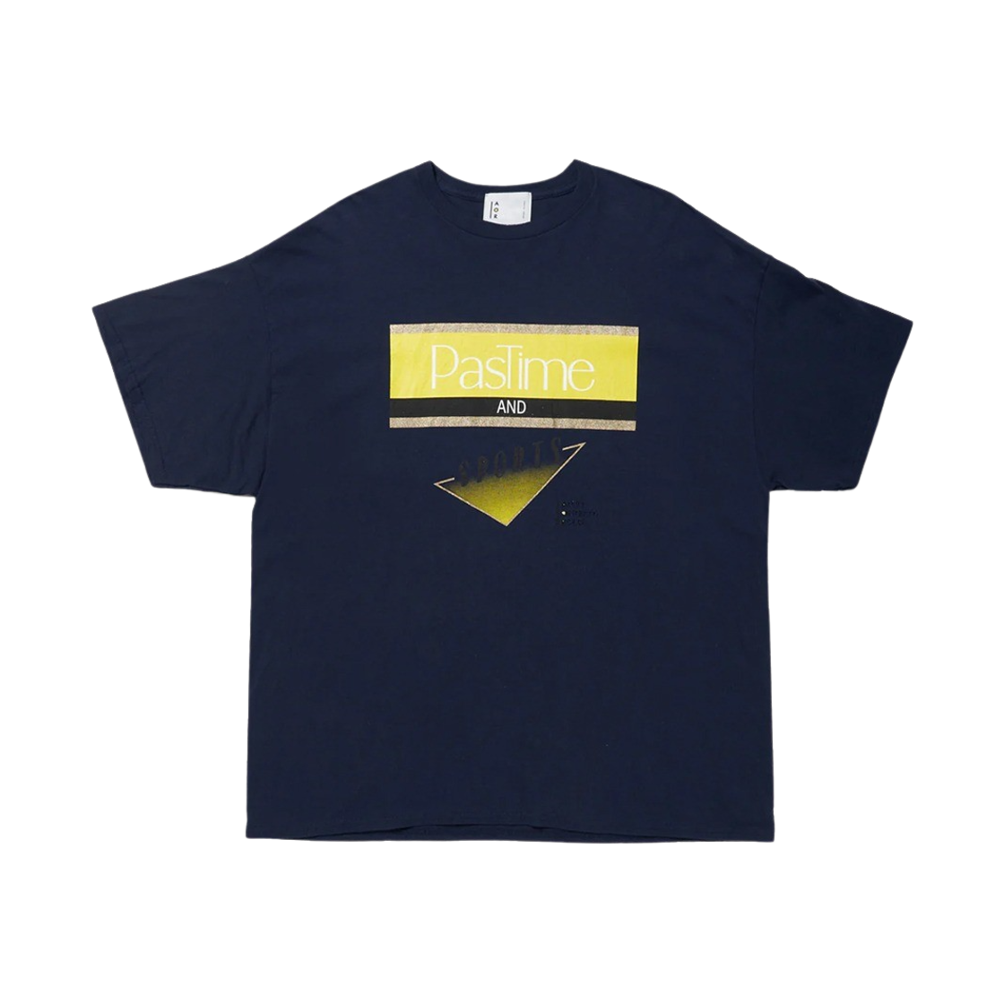 KM4BTSSAR15NY AOR Pastime Tee Navy