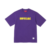 Supreme Stencil Embroidered S/S Top Purple - 24SS