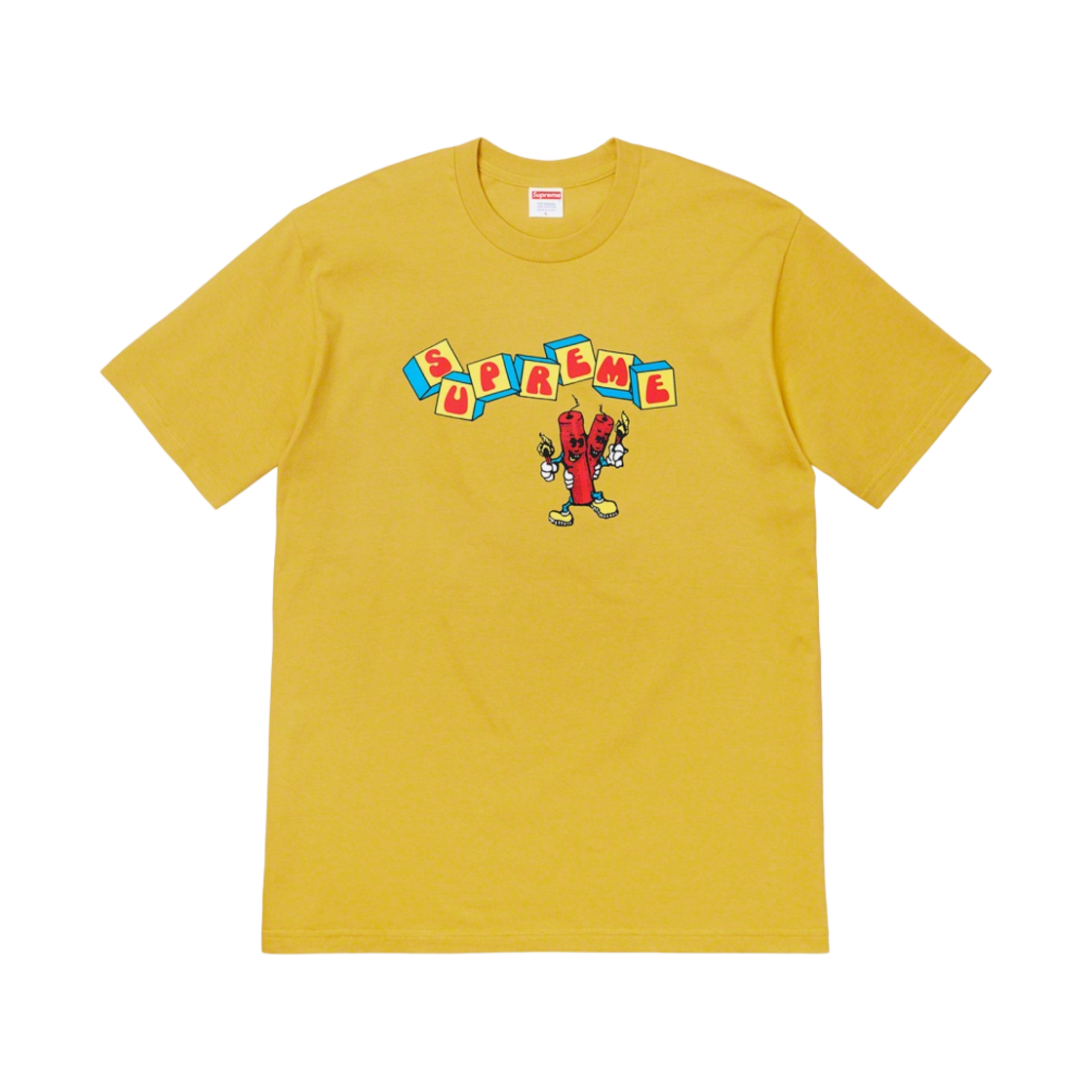 슈프림 다이너마이트 티셔츠 에시드 옐로우 - 19SS(Supreme Dynamite T-Shirt Acid Yellow - 19SS) - 1