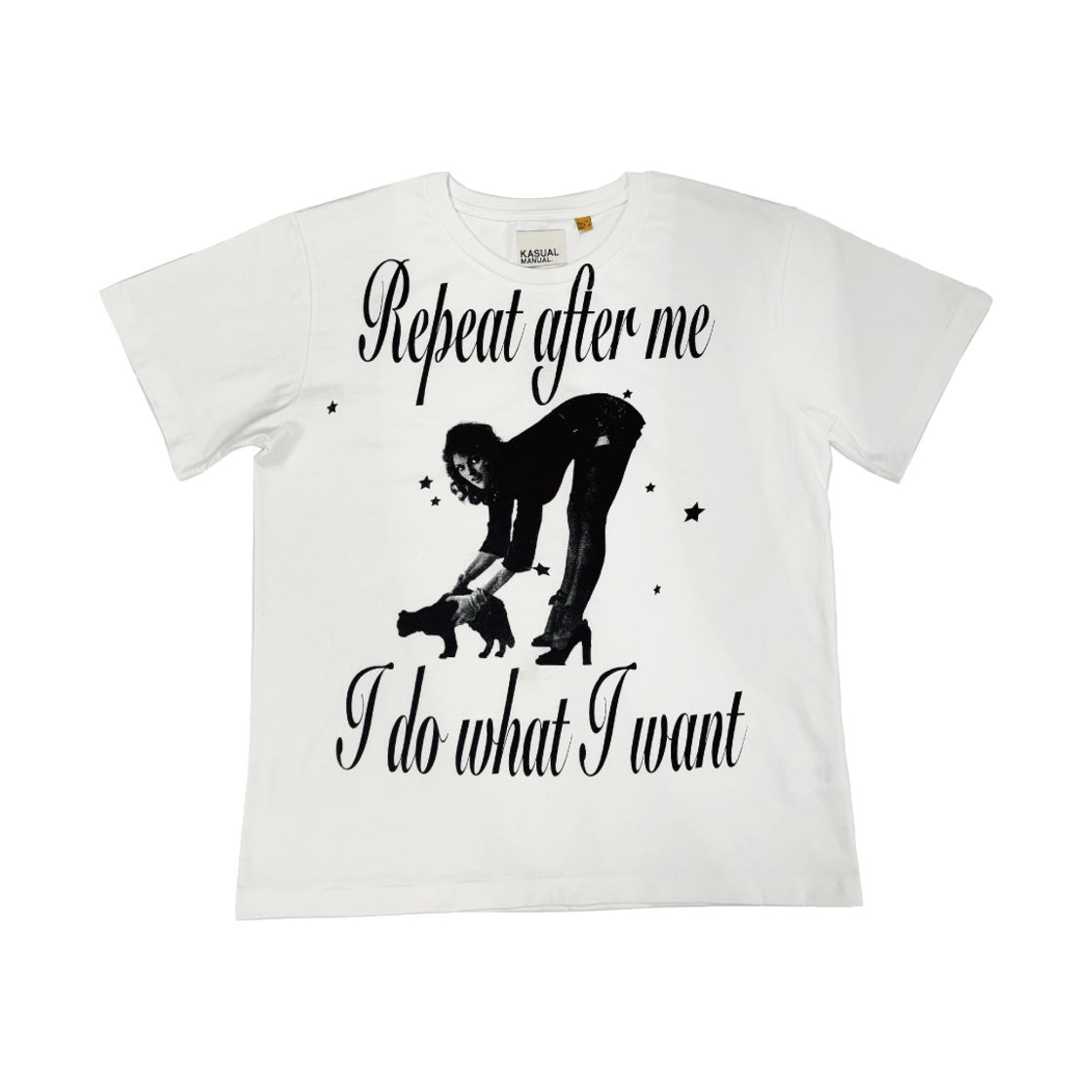 캐주얼 매뉴얼 애프터 티셔츠 화이트(Kasual Manual After T-Shirts White) - 1