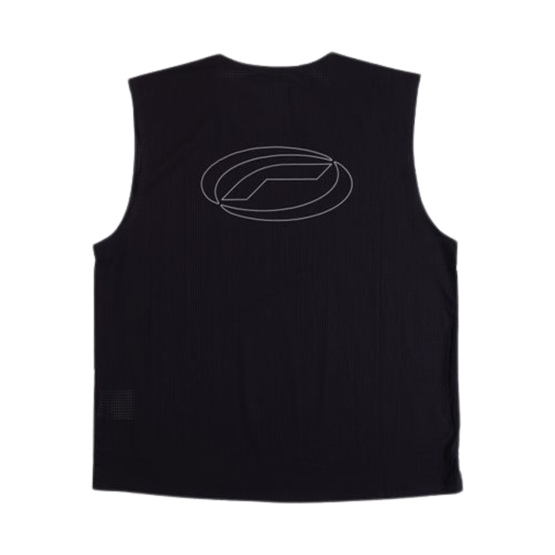옵티미스틱 러너스 퍼포레이티드 크롭 탱크 탑 블랙(Optimistic Runners Perforated Crop Tank Top Black) - 2