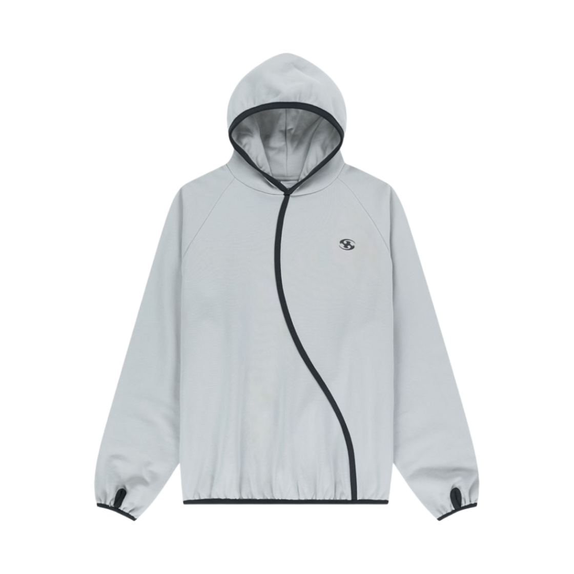 SG2403HD06LG Sansan Gear Taped Hoodie Light Grey - 24FW