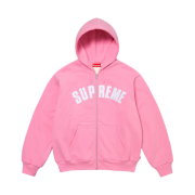 Supreme Arc Thermal Lined Zip Up Hooded Sweatshirt Pink - 24FW