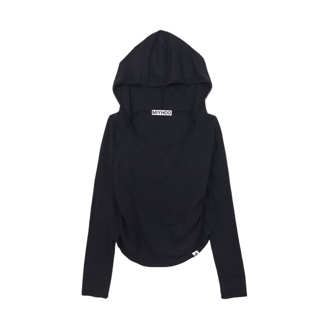 미와이후 오네 오프숄더 후디(Miyhoo Ohne Offshoulder Hoodie)