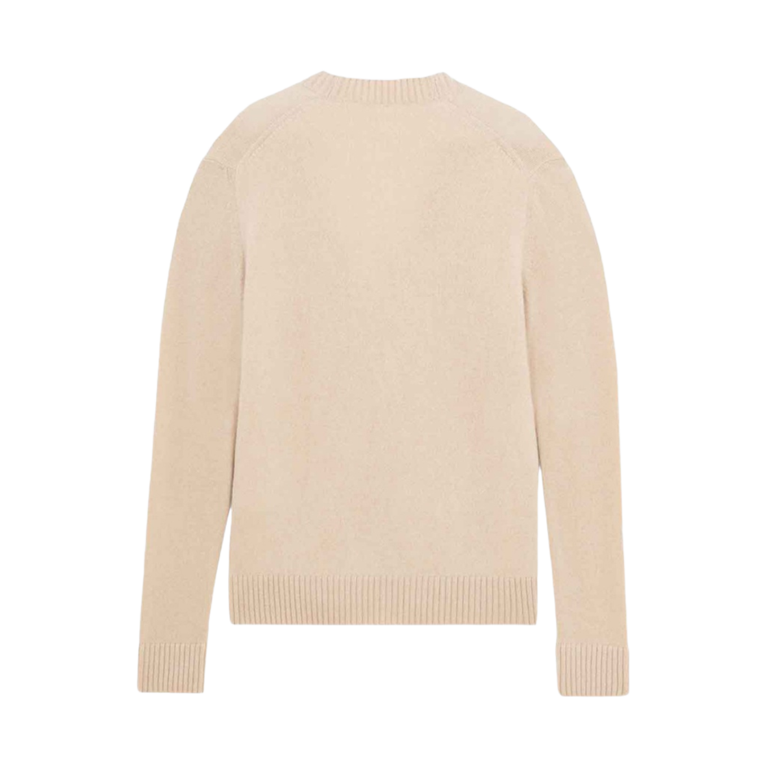 (W) 메종 키츠네 베이비 폭스 패치 박시 가디건 베이지((W) Maison Kitsune Baby Fox Patch Boxy Cardigan Beige) - 2