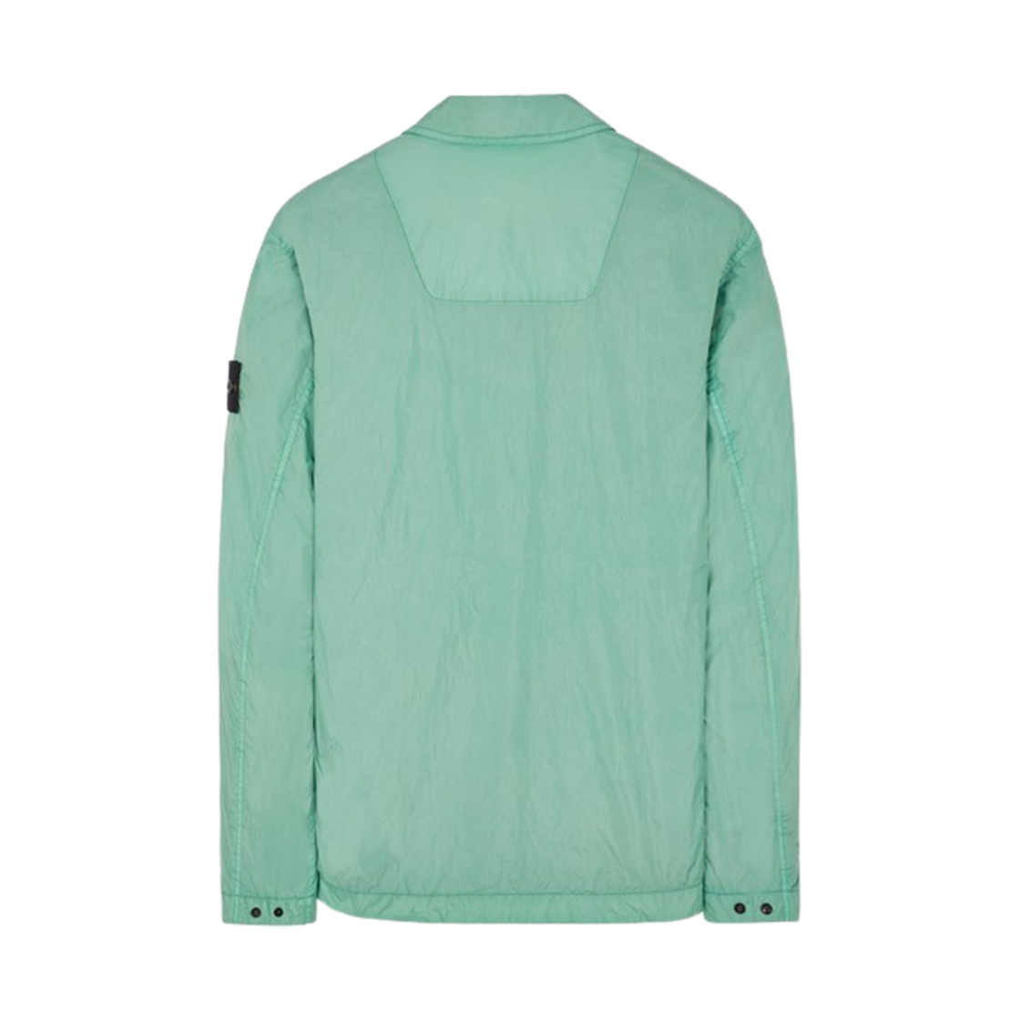 스톤 아일랜드 10522 가먼트 다이드 크링클 랩스 R-NY 오버셔츠 라이트 그린 - 24SS(Stone Island 10522 Garment Dyed Crinkle Reps R-NY Overshirt Light Green - 24SS) - 2