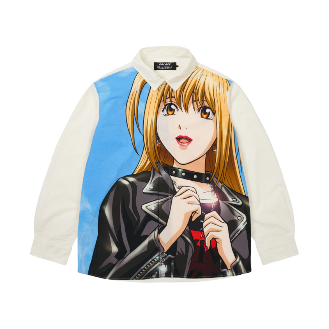 팔라스 x 데스 노트 셔츠 화이트 - 25SS(Palace x Death Note Shirt White - 25SS)