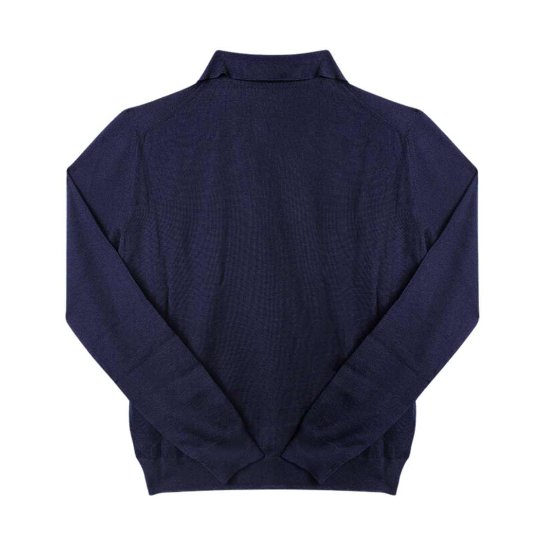 프라다 칼라 울 폴로 니트 네이비(Prada Collar Wool Polo Knit Navy) - 2