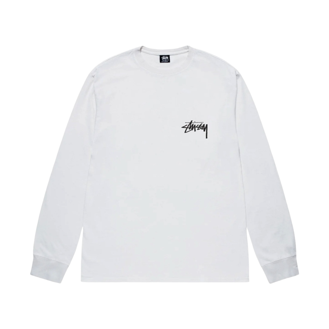 스투시 골드 라이언 롱슬리브 티셔츠 화이트(Stussy Gold Lion LS T-Shirt White) - 2