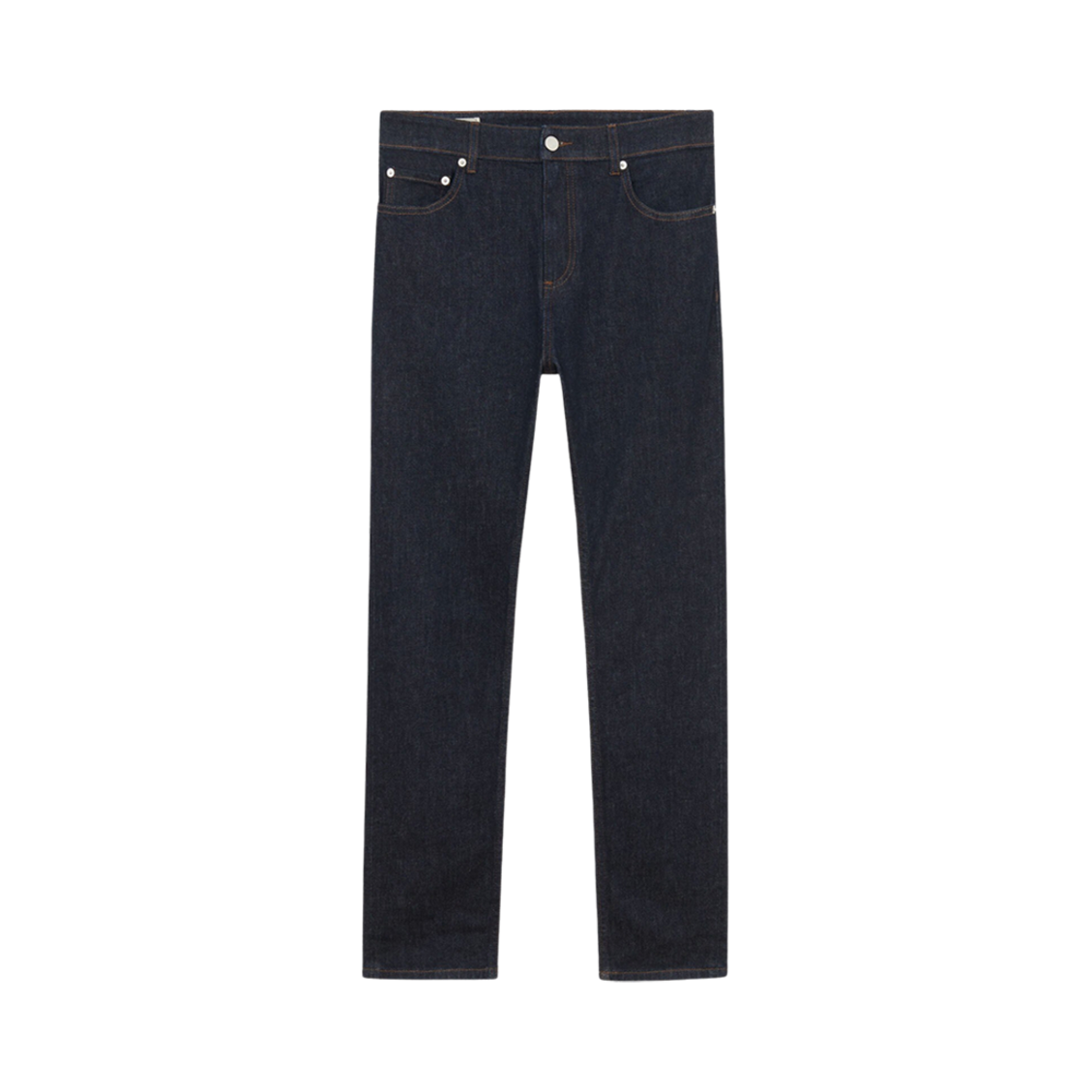 메종 키츠네 슬림 핏 진 린스드 인디고(Maison Kitsune Slim Fit Jeans Rinsed Indigo) - 1