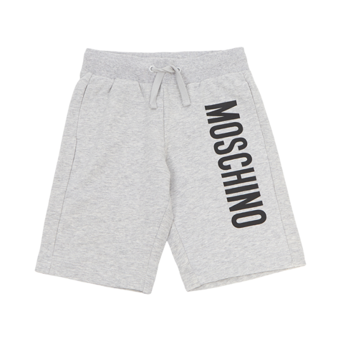 (키즈) 모스키노 로고 프린트 쇼츠 그레이((Kids) Moschino Logo Print Shorts Grey)