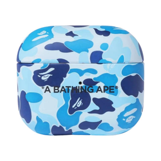 - BAPE ABC Camo AirPods Case Blue