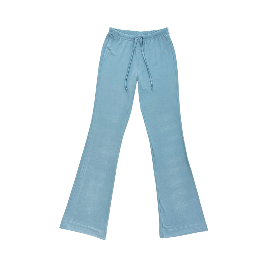 (W) 지초이 플레어드 팬츠 터콰이즈 블루((W) Jichoi Flared Pants Turquoise Blue)