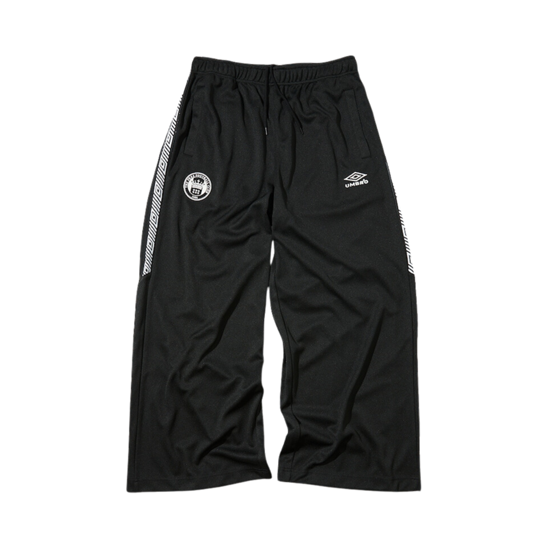 엄브로 x 프릭스 스토어 와이드 트랙 팬츠 블랙(Umbro x Freak's Store Wide Track Pants Black)