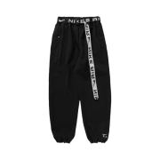 (W) Nike NSW Air High-Rise Woven Pants Black - Asia