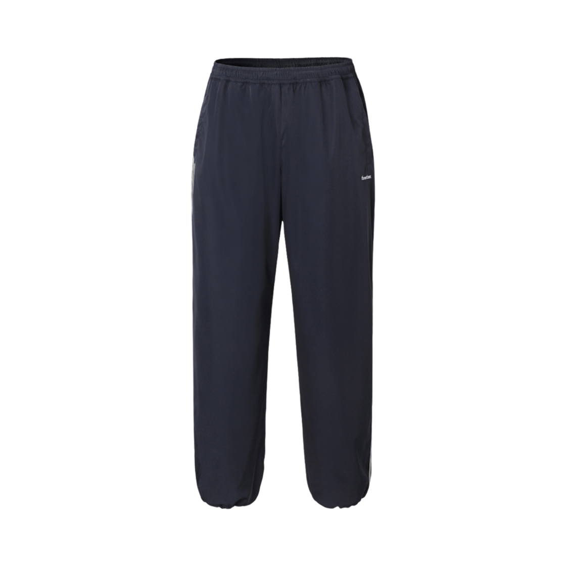 (W) 쓰리타임즈 테이프 조거 팬츠 네이비((W) Threetimes Tape Jogger Pants Navy)