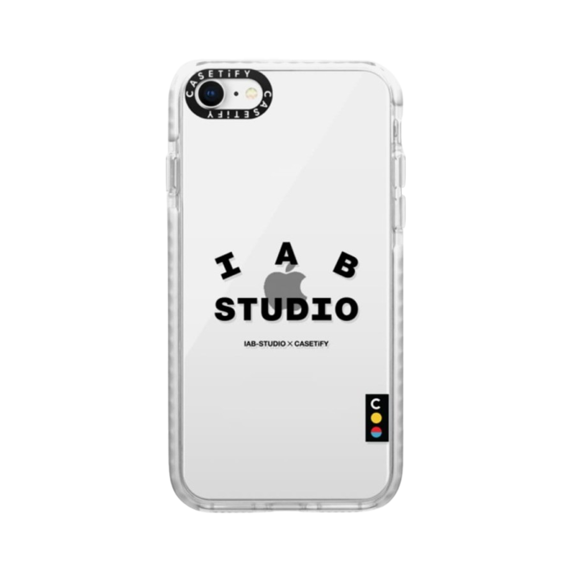케이스티파이 x 아이앱 스튜디오 아이폰 로고 케이스 클리어(Casetify x IAB Studio iPhone Logo Case Clear) - 5