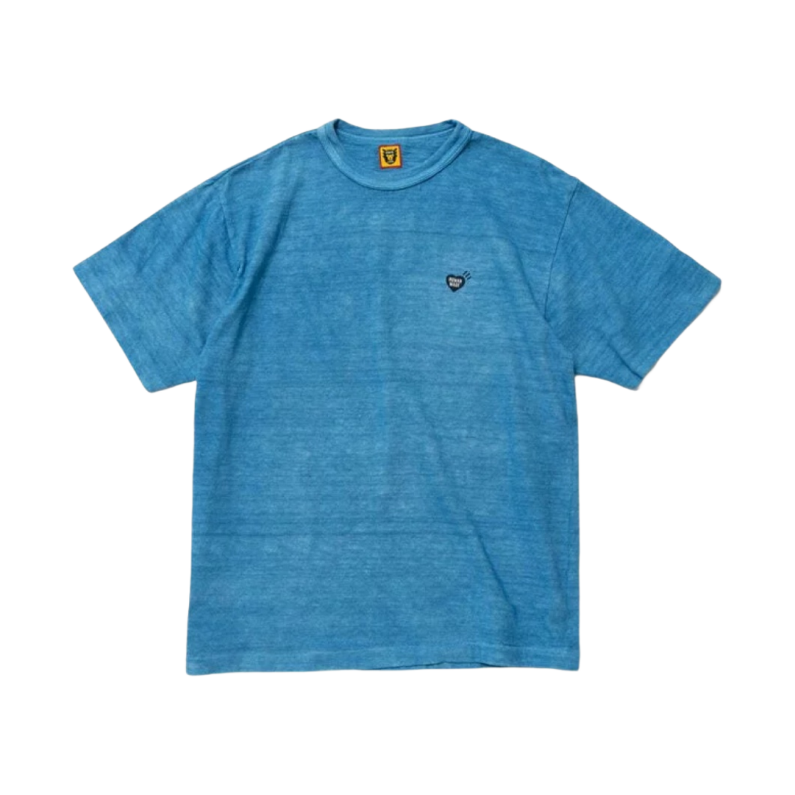 휴먼 메이드 네이비 하트 배지 티셔츠 인디고(Human Made Navy Heart Badge T-Shirt Indigo) - 2