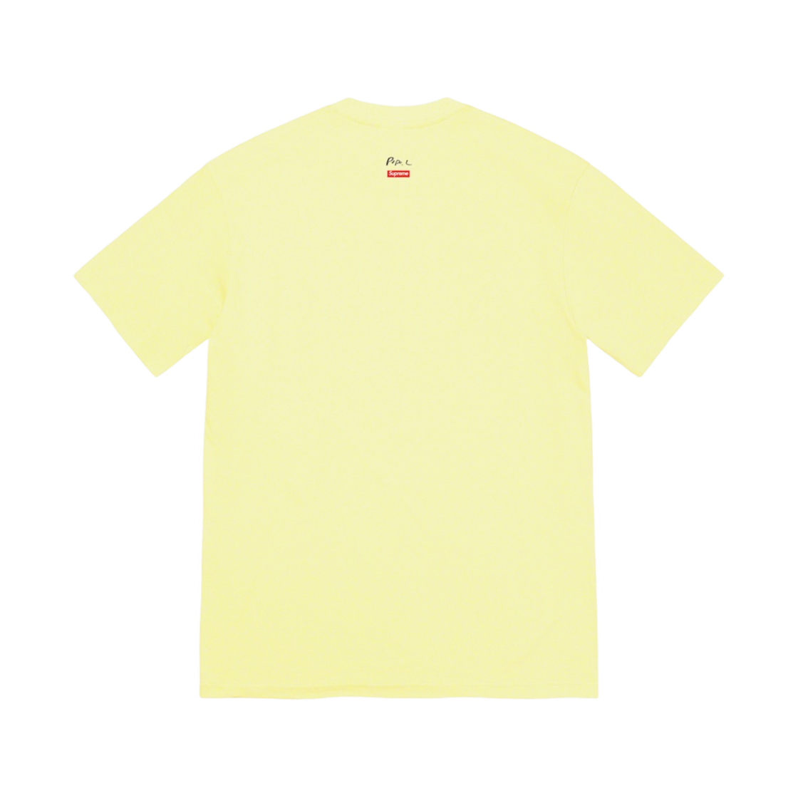 슈프림 포프.L 그레이트 화이트 웨이 티셔츠 페일 옐로우 - 22FW(Supreme Pope.L Great White Way T-Shirt Pale Yellow - 22FW) - 2