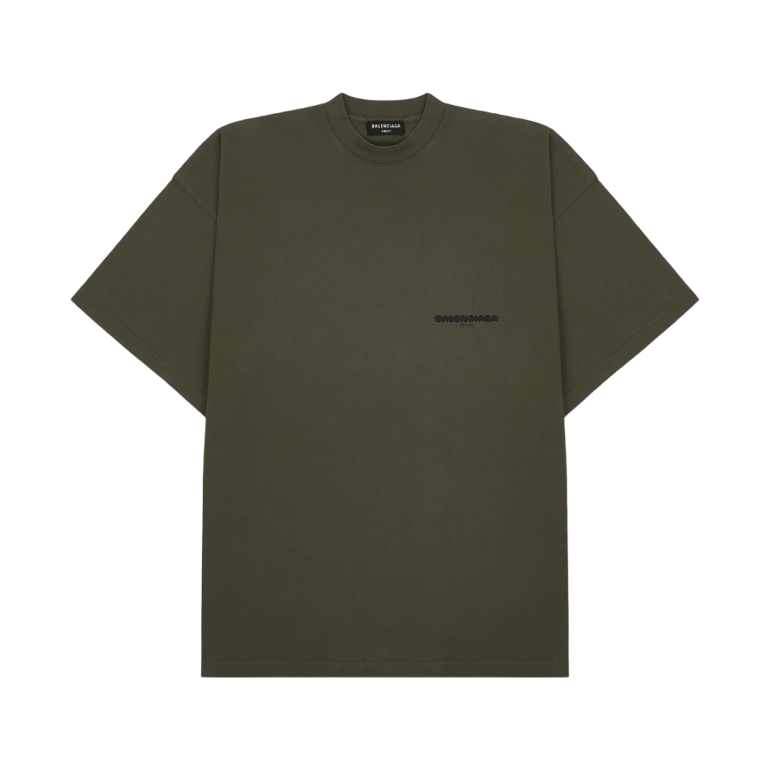 발렌시아가 스트라이크 1917 오버사이즈 티셔츠 그린(Balenciaga Strike 1917 Oversized T-Shirt Green) - 2