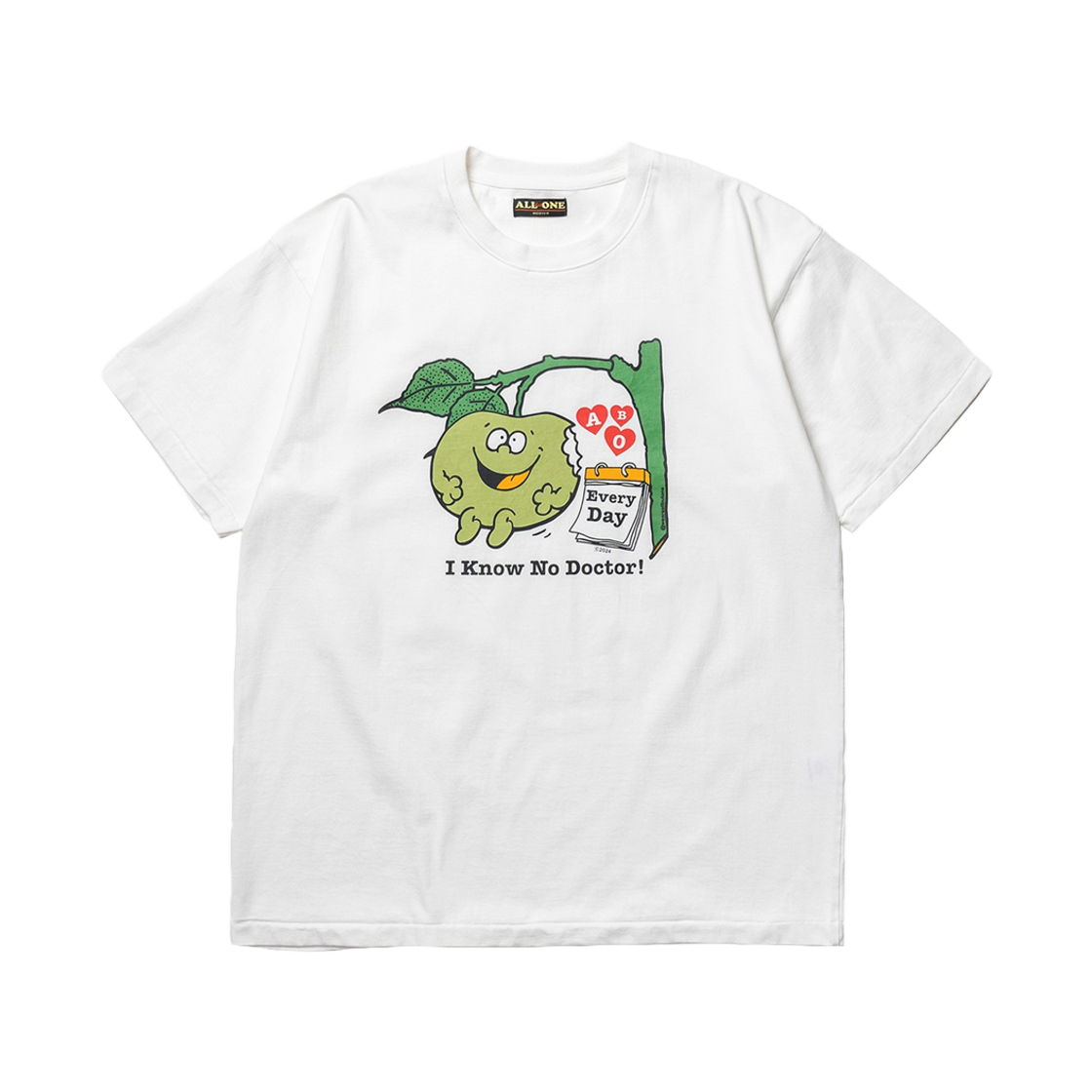 에이비오 닥터 티셔츠 화이트(ABO Doctor T-Shirt White)