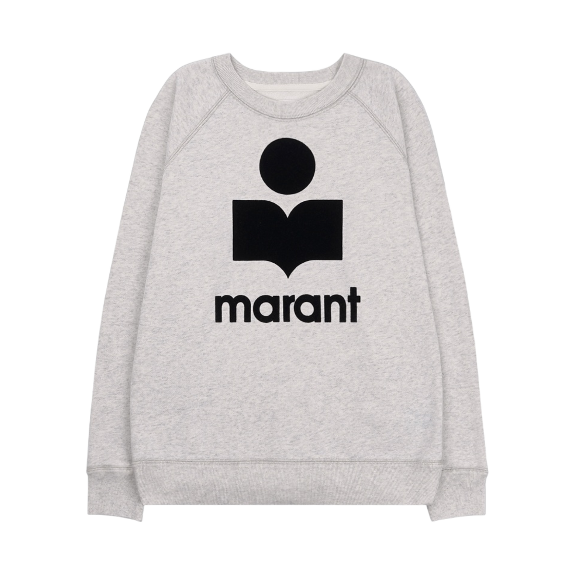 (W) 이자벨 마랑 밀리 스웨트셔츠 에크루 블랙((W) Isabel Marant Milly Sweatshirt Ecru Black)