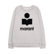 (W) Isabel Marant Milly Sweatshirt Ecru Black