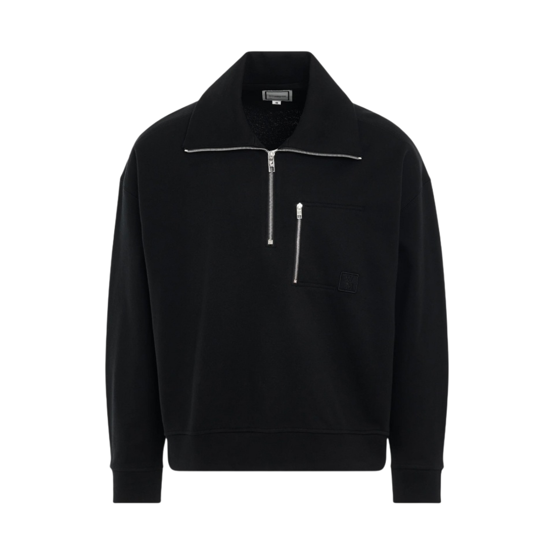 우영미 하프 집업 스웨트셔츠 블랙 - 23FW | Wooyoungmi | KREAM