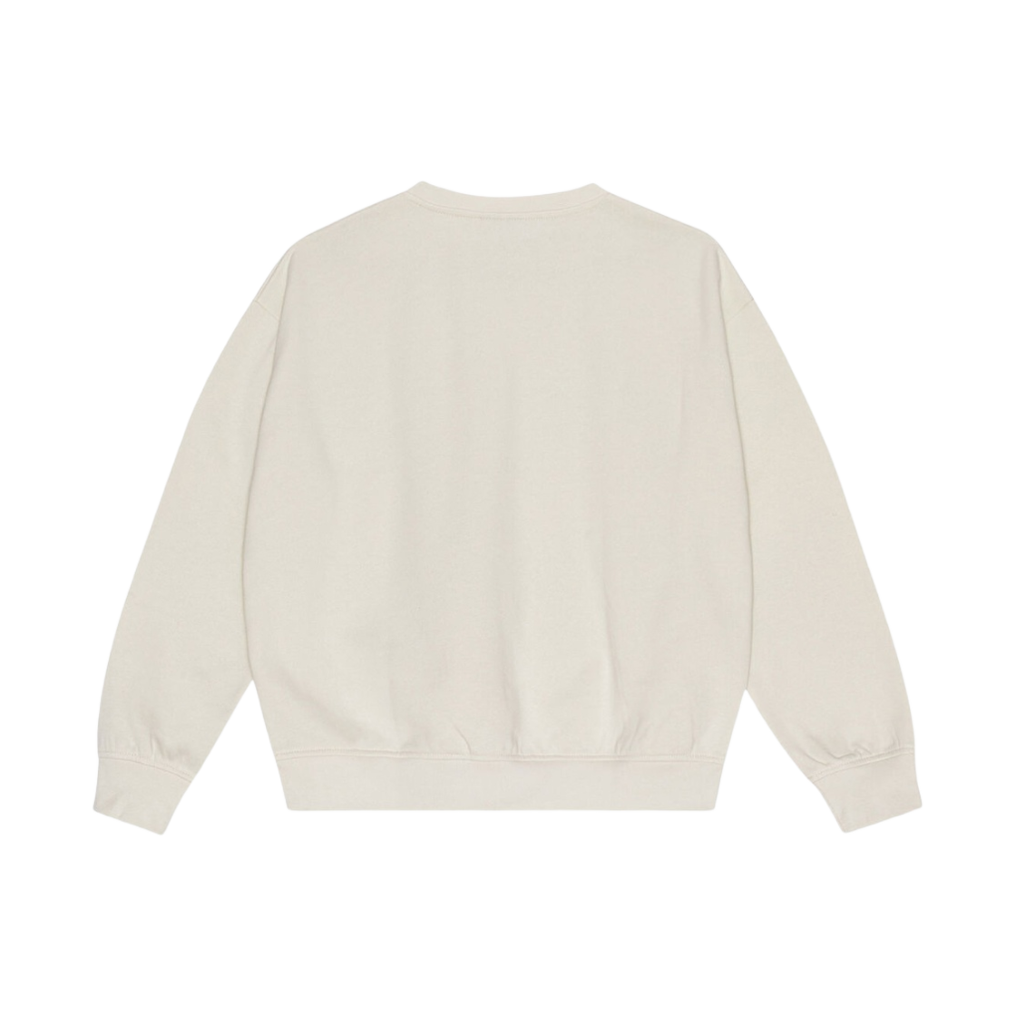 (W) 가니 화이트 그레이 이솔리 오버사이즈드 스웨트셔츠 에그렛((W) Ganni White Grey Isoli Oversized Sweatshirt Egret) - 2