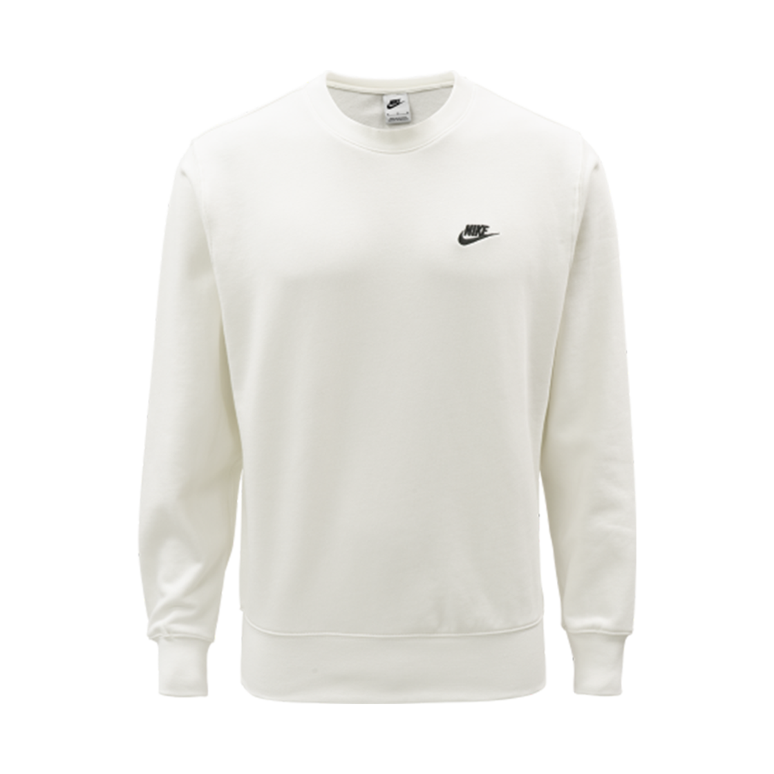 FN3889-133 Nike Club French Terry Crew Sail Black - Asia