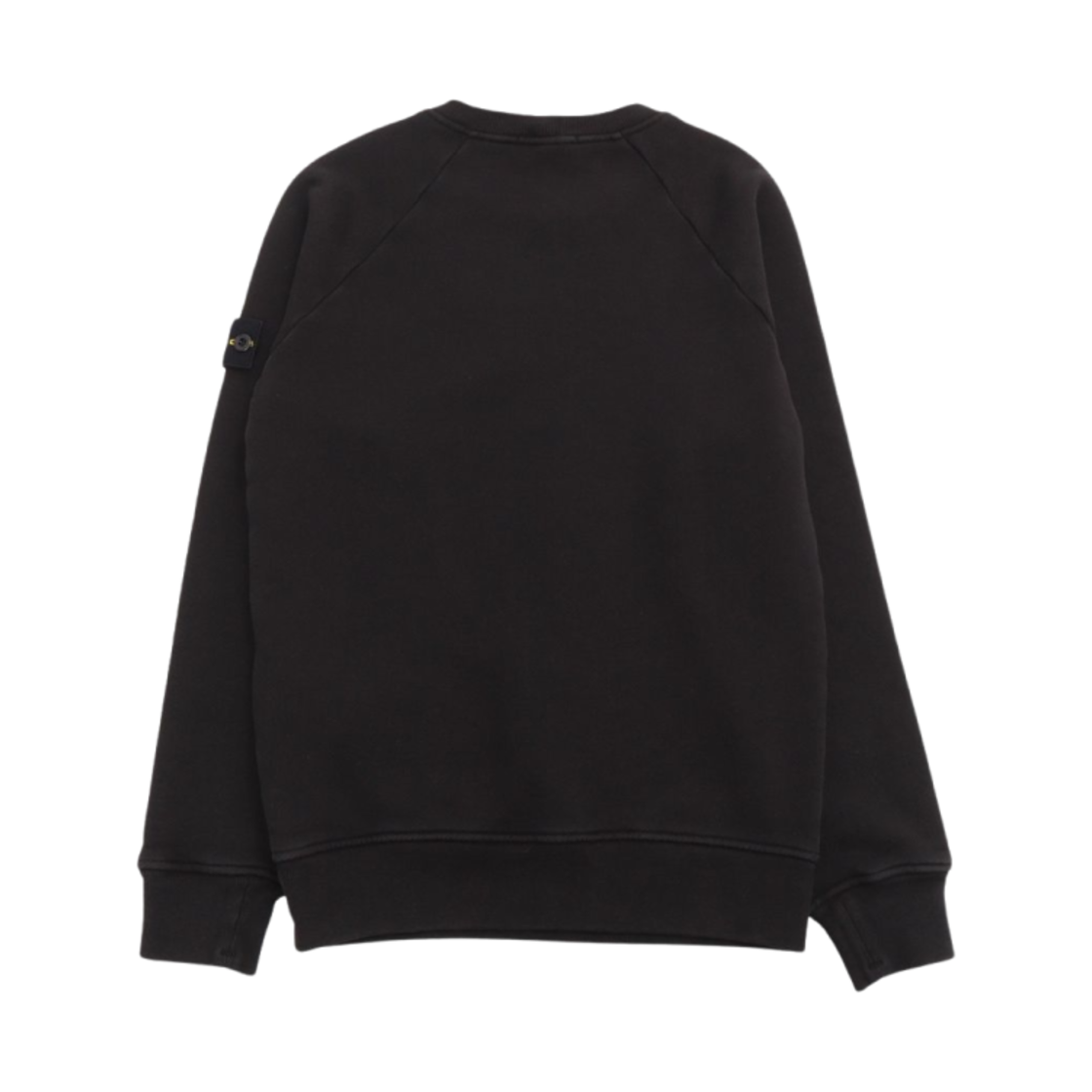 (키즈) 스톤 아일랜드 60441 로고 패치 크루넥 스웨트셔츠 블랙 - 24FW((Kids) Stone Island 60441 Logo Patch Crewneck Sweatshirt Black - 24FW) - 2