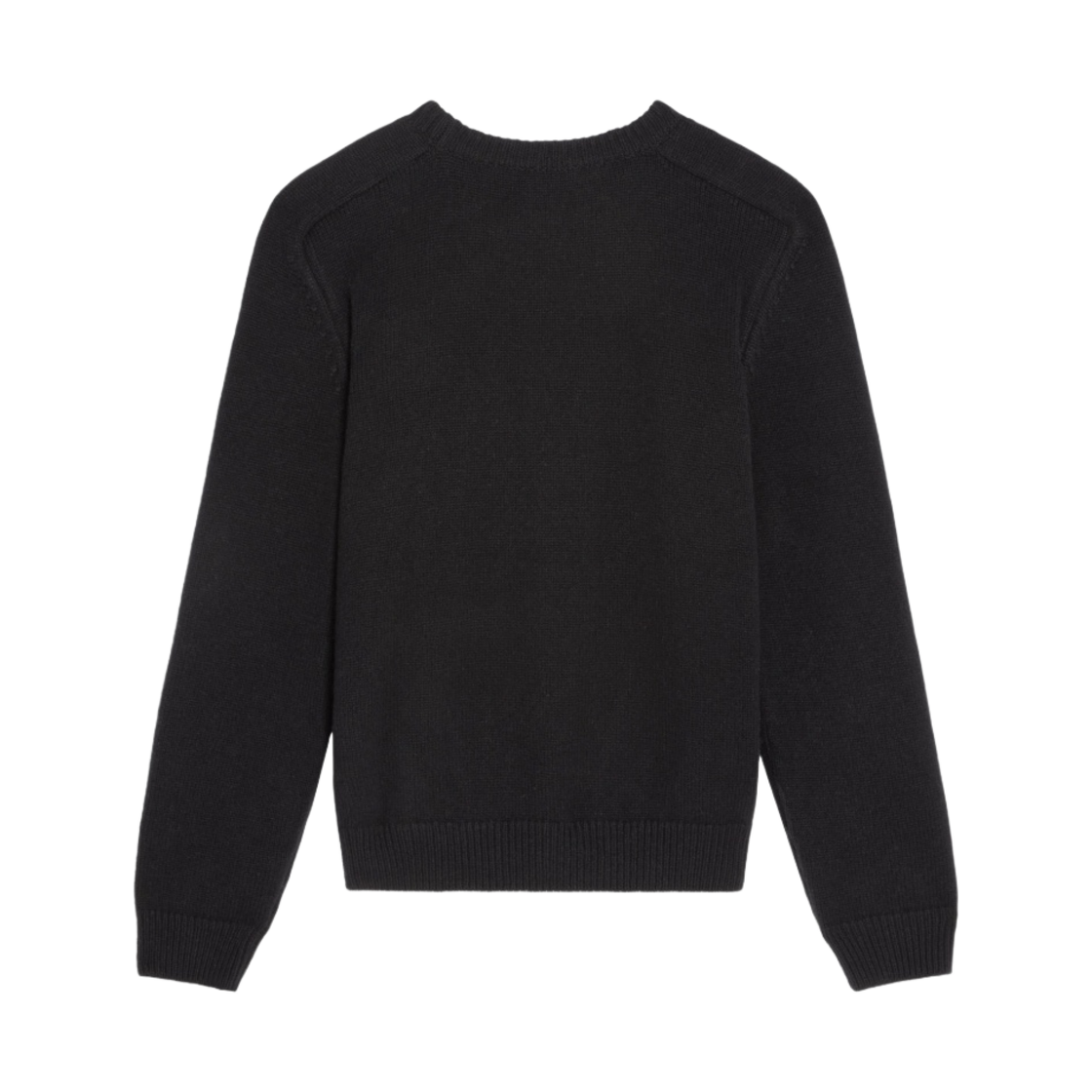셀린느 트리옹프 크루넥 넥 스웨터 울 캐시미어 블랙 오프 화이트(Celine Triomphe Crew Neck Sweater in Wool Cashmere Black Off White) - 2