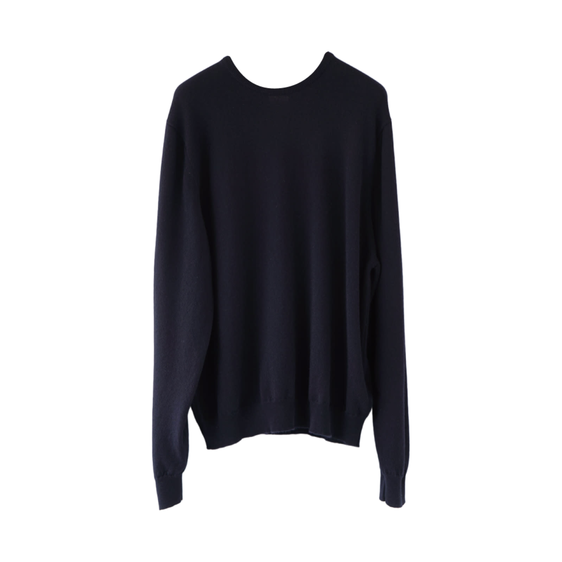 코모리 x 스캇 앤 차터스 크루넥 니트 네이비 - 24AW(Comoli x Scott & Charters Crew Neck Knit Navy - 24AW)