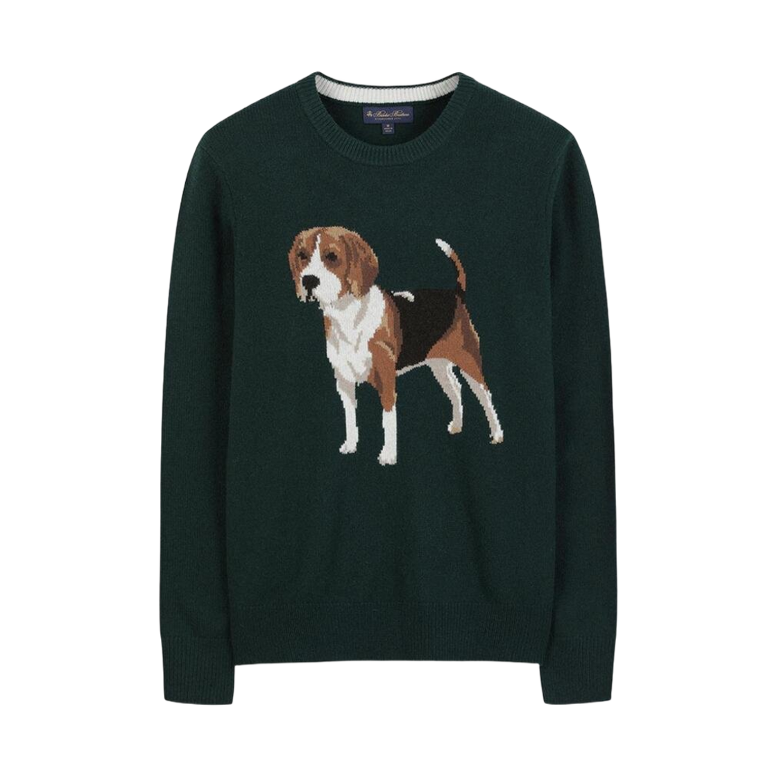 브룩스 브라더스 비글 인타르시아 스웨터 다크그린(Brooks Brothers Beagle Intarsia Sweater Dark Green)