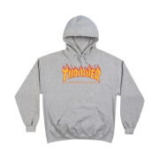Thrasher Flame Hood Grey