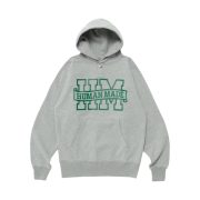 Human Made Snap Hoodie Gray