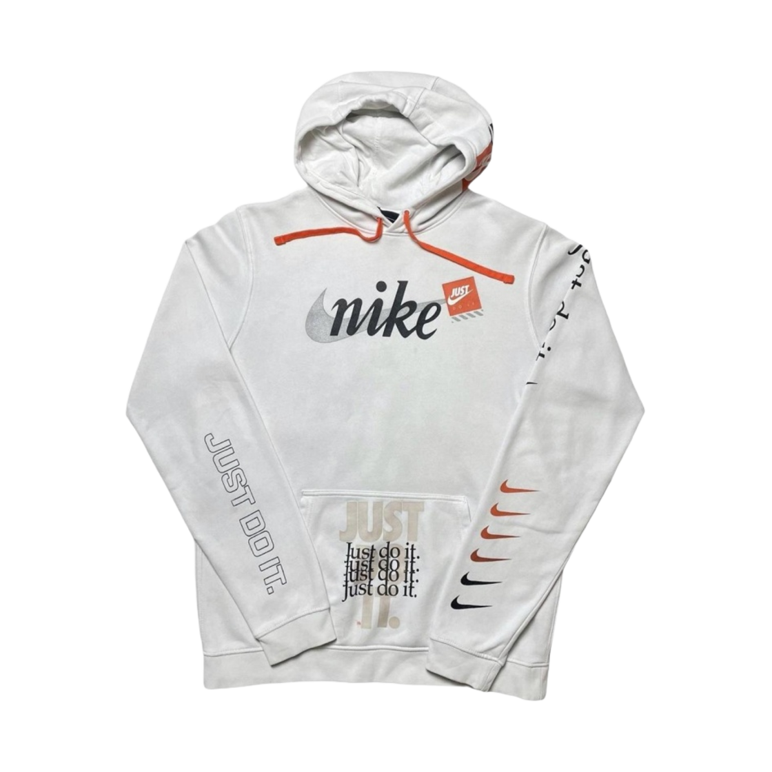 나이키 JDI 클럽 풀오버 후드 화이트(Nike JDI Club Pullover Hoodie White)