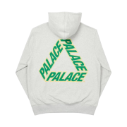 Palace P3 Team Hood Grey Marl - 20FW