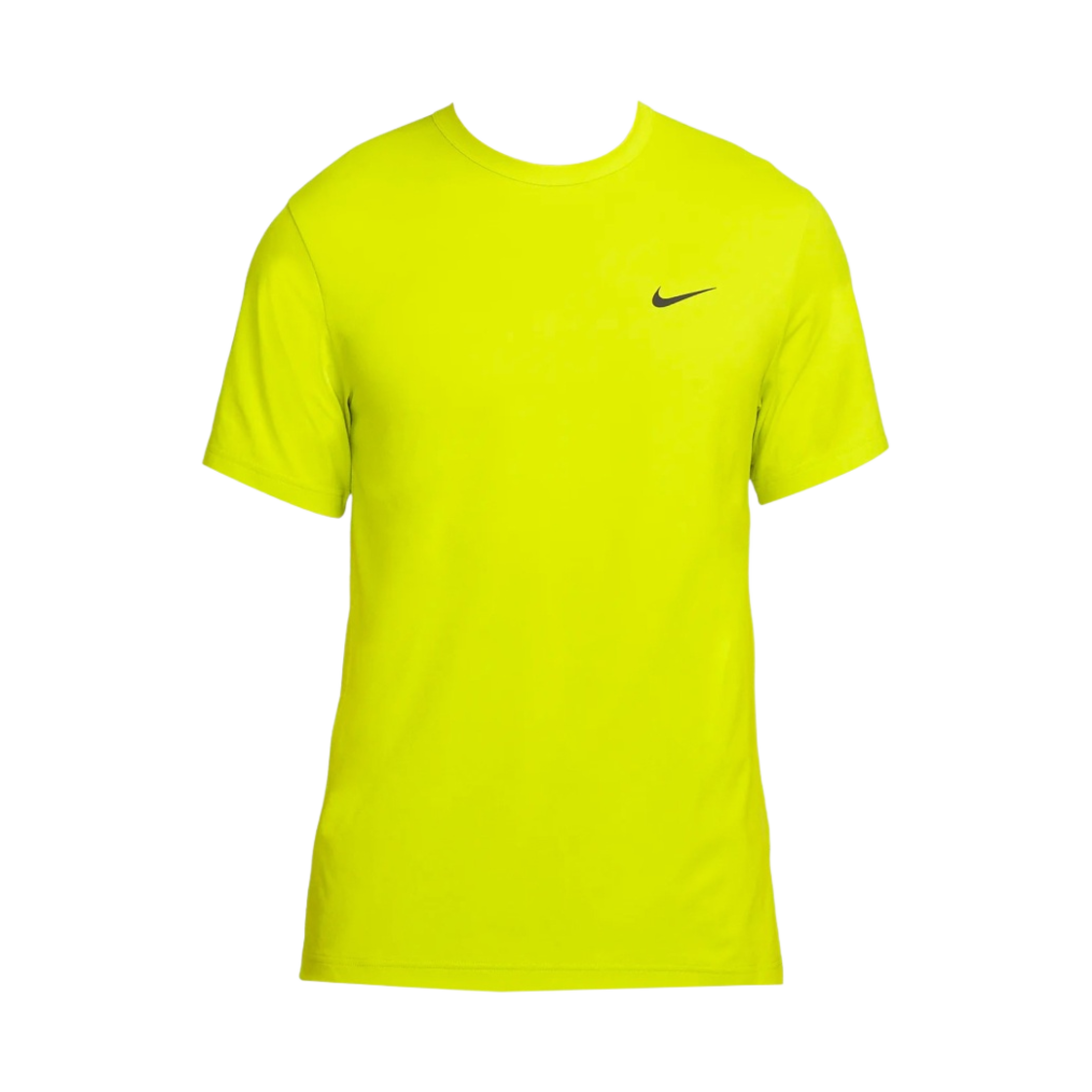 나이키 드라이핏 UV 하이버스 피트니스 탑 브라이트 캑터스 - 아시아(Nike Dri-Fit UV Hyverse Fitness Top Bright Cactus - Asia)