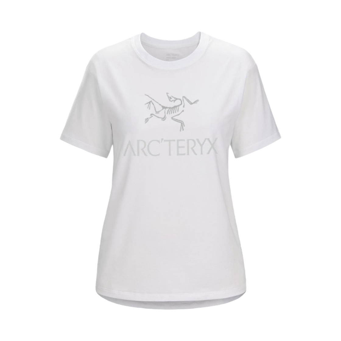 (W) 아크테릭스 아크워드 티셔츠 화이트((W) Arc'teryx Arc'word T-Shirt White) - 1