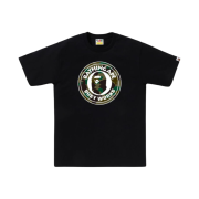 BAPE 1st Camo Busy Works Tee Black