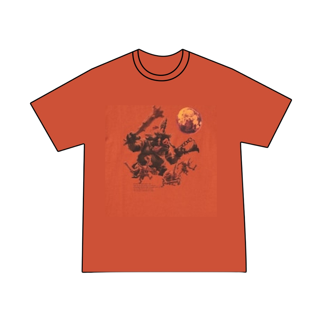 유니클로 UT x 젤다의 전설 티어스 오브 더 킹덤 오렌지 - JP(Uniqlo UT x The Legend of Zelda Tears of the Kingdom Orange - JP) - 1