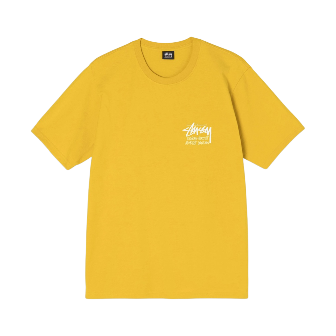 스투시 스탁 도버 스트리트 마켓 런던 티셔츠 허니 2021(Stussy Stock DSM London T-Shirt Honey 2021) - 2