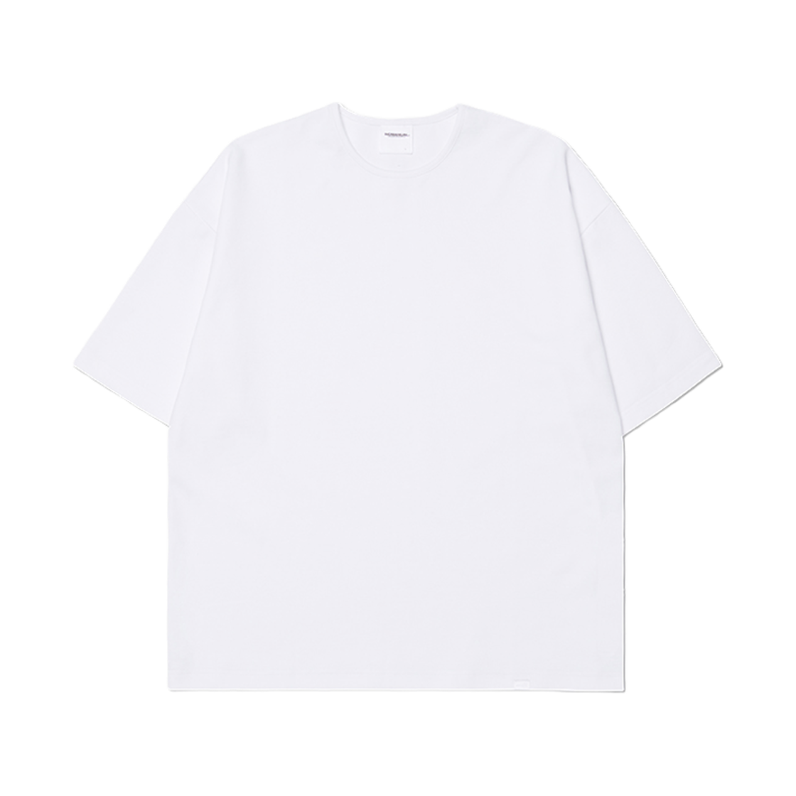 노매뉴얼 NM 플레인 티셔츠 화이트(NOMANUAL NM Plain T-Shirt White)